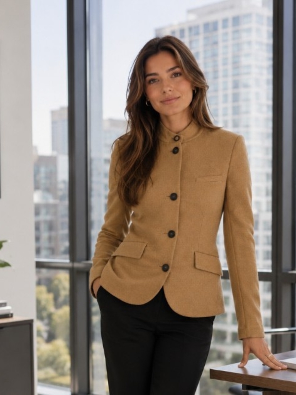 Rag & Bone Slade Wool Blend Blazer